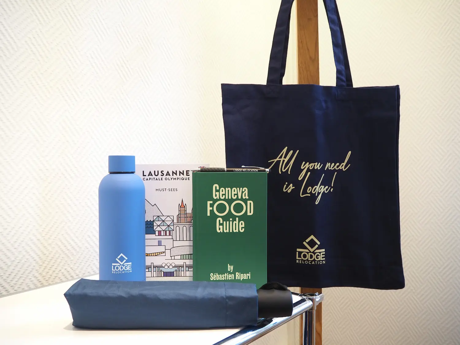 Physical products of Lodge Relocation